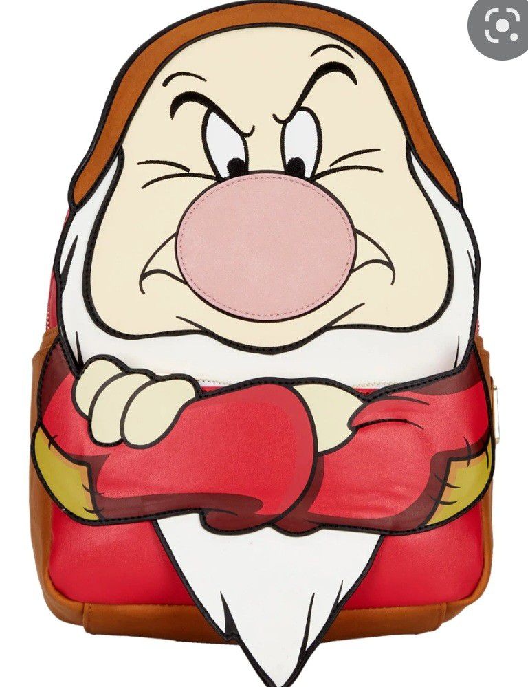 On sale Disney Loungefly Snow White Grumpy Seven Dwarfs Exclusive Backpack