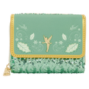 Disney Peter Pan Sequin Tinker Bell Tri-fold Wallet