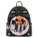 Disney Nightmare Before Christmas Jack Skeleton Reversible Sequin Loungefly Backpack