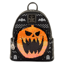 Disney Nightmare Before Christmas Jack Skeleton Reversible Sequin Loungefly Backpack