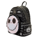 Disney Nightmare Before Christmas Jack Skeleton Reversible Sequin Loungefly Backpack