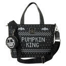Nightmare Before Christmas Jack Skellington Pumpkin King Loungefly Reversible Sequin Tote Bag