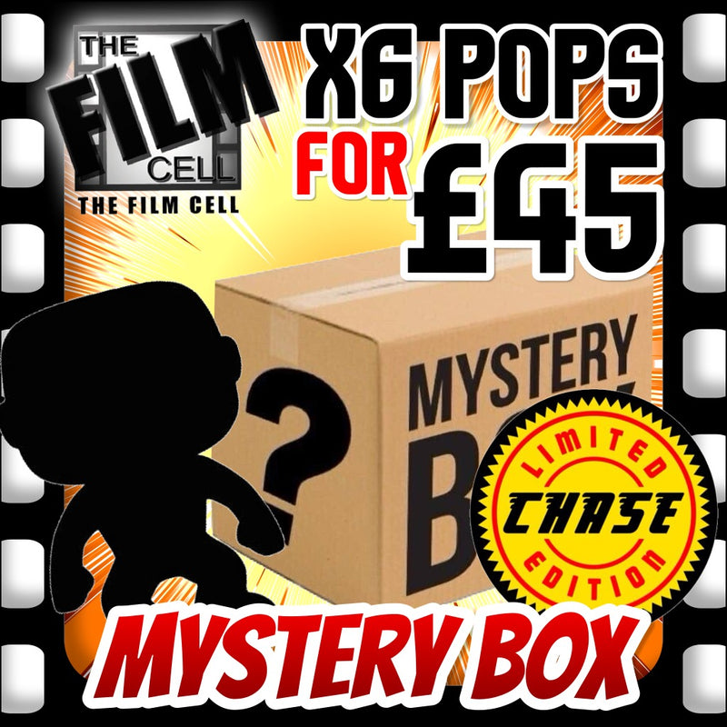 X6 Funko POP Mystery Box With Guarenteed Chase POP