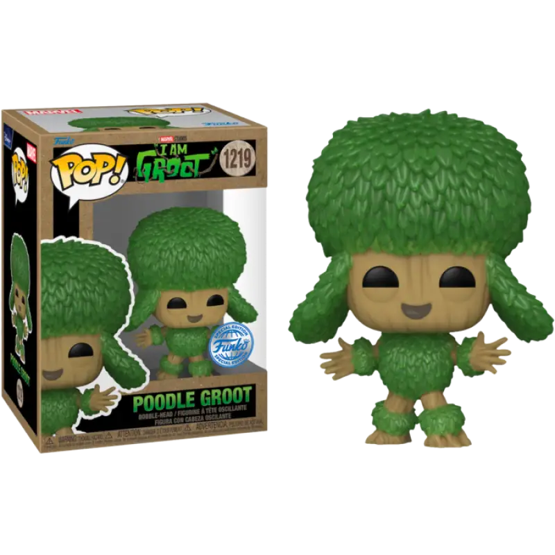 Marvel Exclusive Groot Earth Day Poodle Funko POP