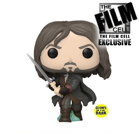 Lord of the Rings Aragorn Exclusive Glow in the Dark Funko POP Army of The Dead