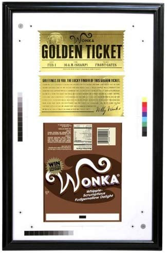 Charlie & the Chocolate Factory Golden Ticket
