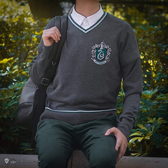 Slytherin Knitted Cosplay Sweater