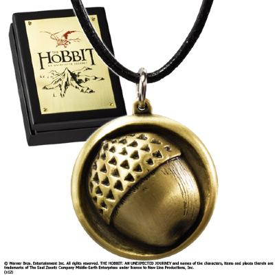 Bilbo Baggins Button Necklace