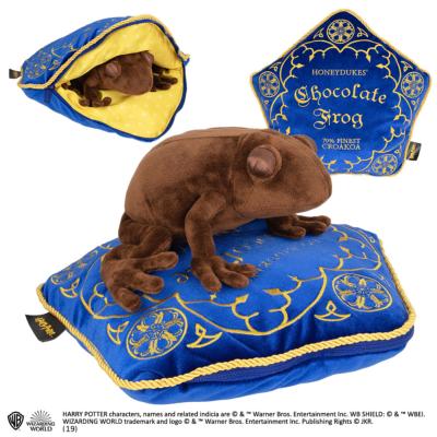 Chocolate Frog Replica Cushion