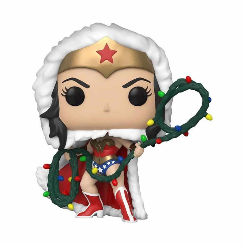Holiday Wonder Woman Lights Lasso POP