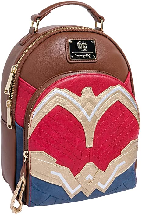 Small Backpack Wonder Woman Rolling Backpack Echo II Metallic