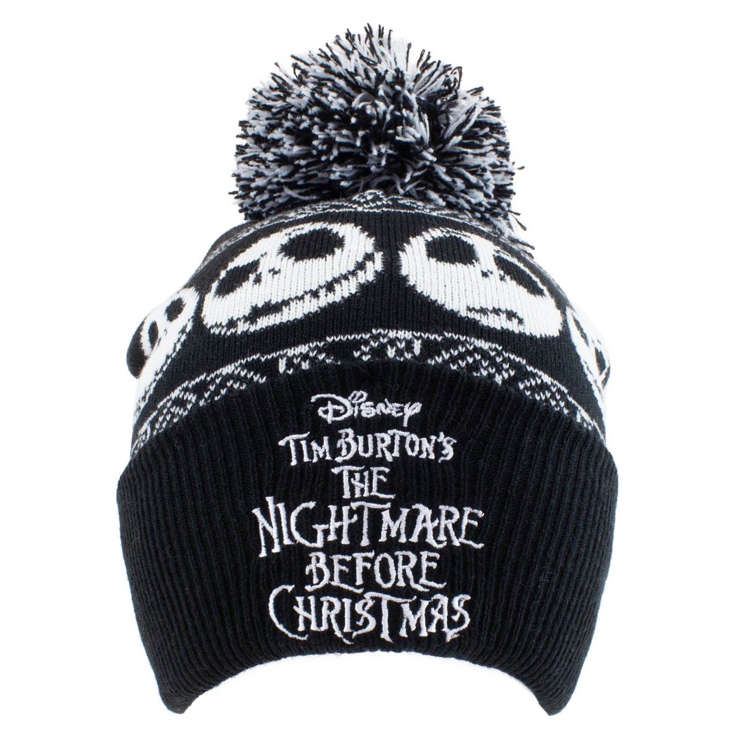 Nightmare Before Christmas Beanie Hat Jack Skellington Woolly Hat