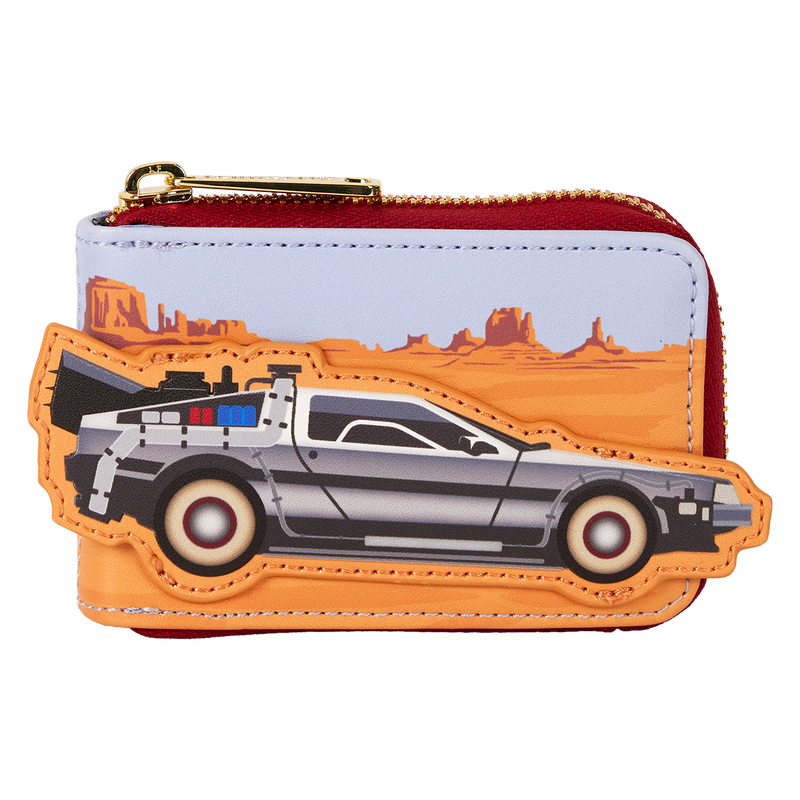 Back to the Future DeLorean Loungefly Wallet