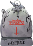 Beetlejuice Gravestone Glow in the Dark Loungefly Backpack