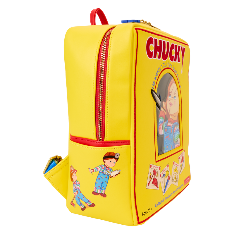 Childs Play Chucky Doll Box Loungefly Backpack