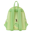 DISNEY PRINCESS AND THE FROG TIANA LENTICULAR LOUNGEFLY BACKPACK