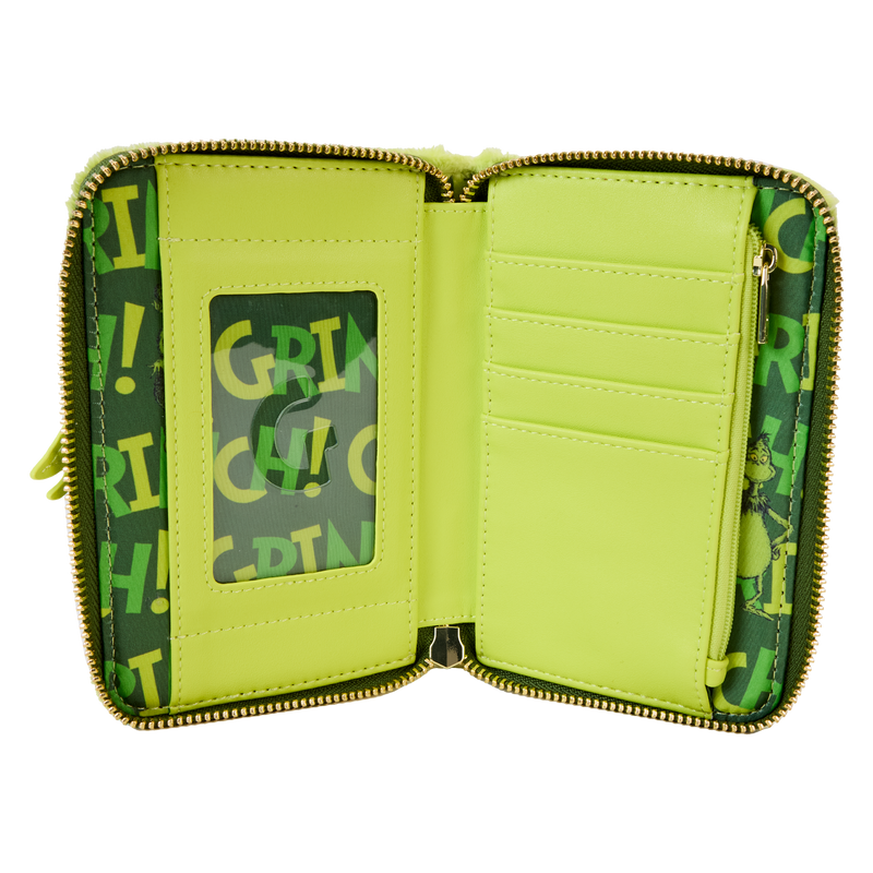 Dr Seuss Grinch Loungefly Wallet Purse