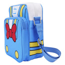 Disney Donald Duck 90th Anniversary Nylon Loungefly Passport Bag