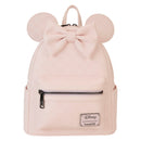 Disney Minnie Mouse Pink Checked Loungefly Backpack
