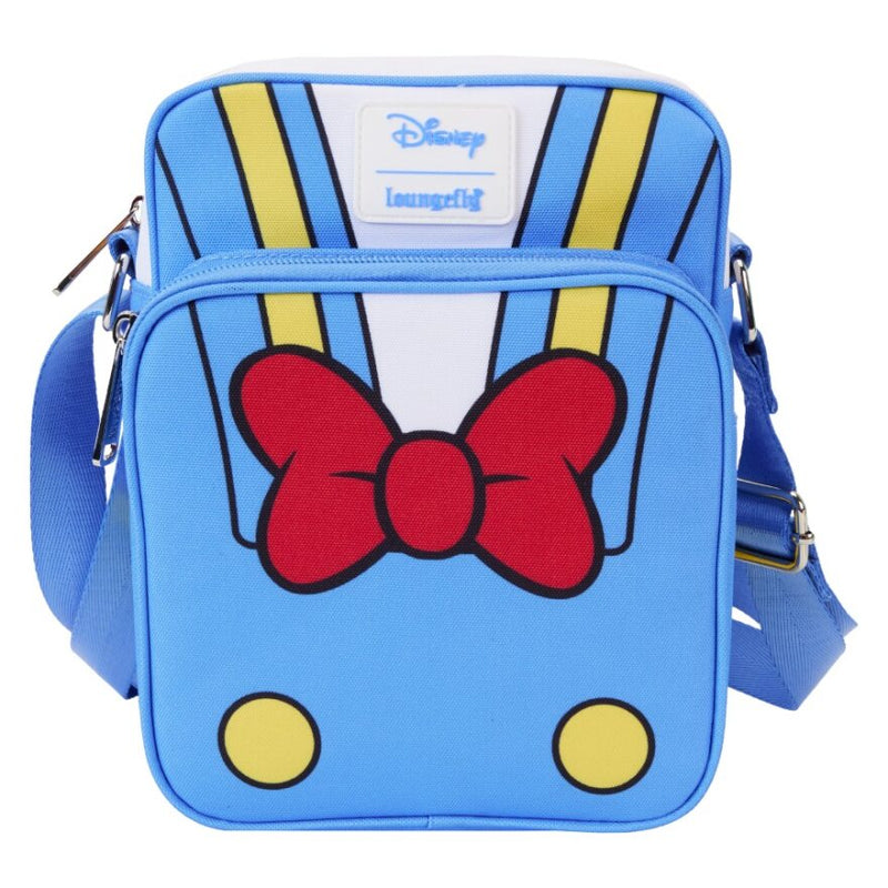 Disney Donald Duck 90th Anniversary Nylon Loungefly Passport Bag