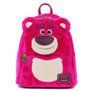 Loungefly Disney Pixar Lotso Sherpa Mini Cosplay Backpack
