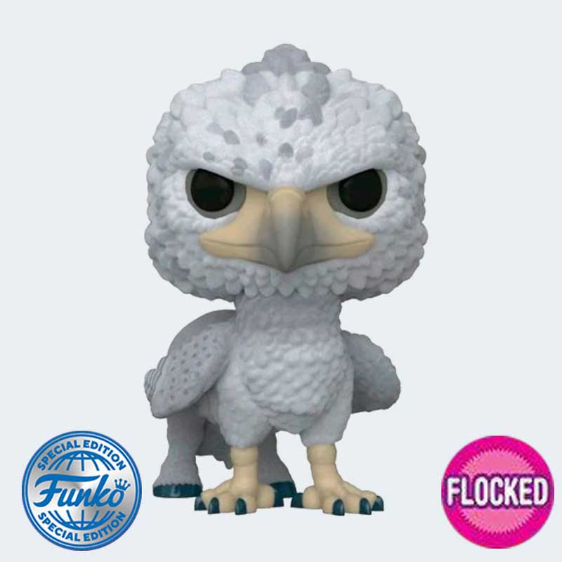 Harry Potter Flocked Buckbeak Funko POP Exclusive