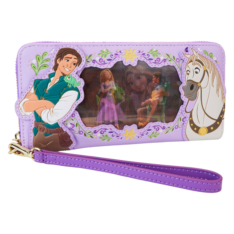 Disney Rapunzel Loungefly Lenticular Wallet Purse