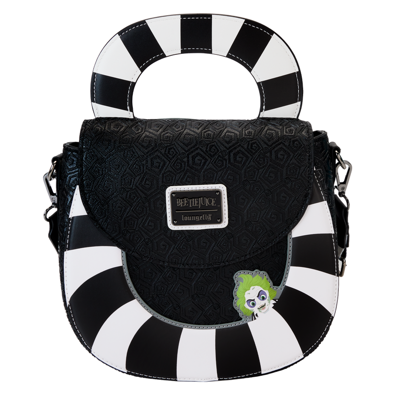 Beetlejuice Sandworm Loungefly Crossbody Bag