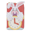 Disney Alice in Wonderland White Rabbit Zip Around Wallet