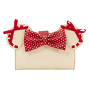 Disney Minnie Mouse Rocks the Dots Coquette Flap Wallet Purse
