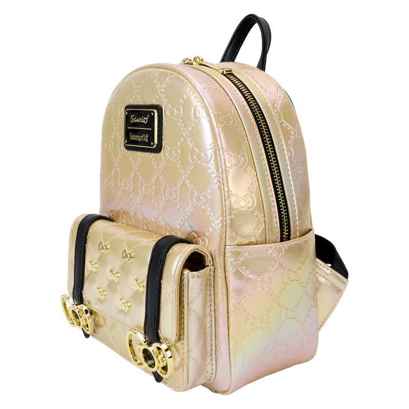 Sanrio 50th Anniversary Metallic Gold Backpack