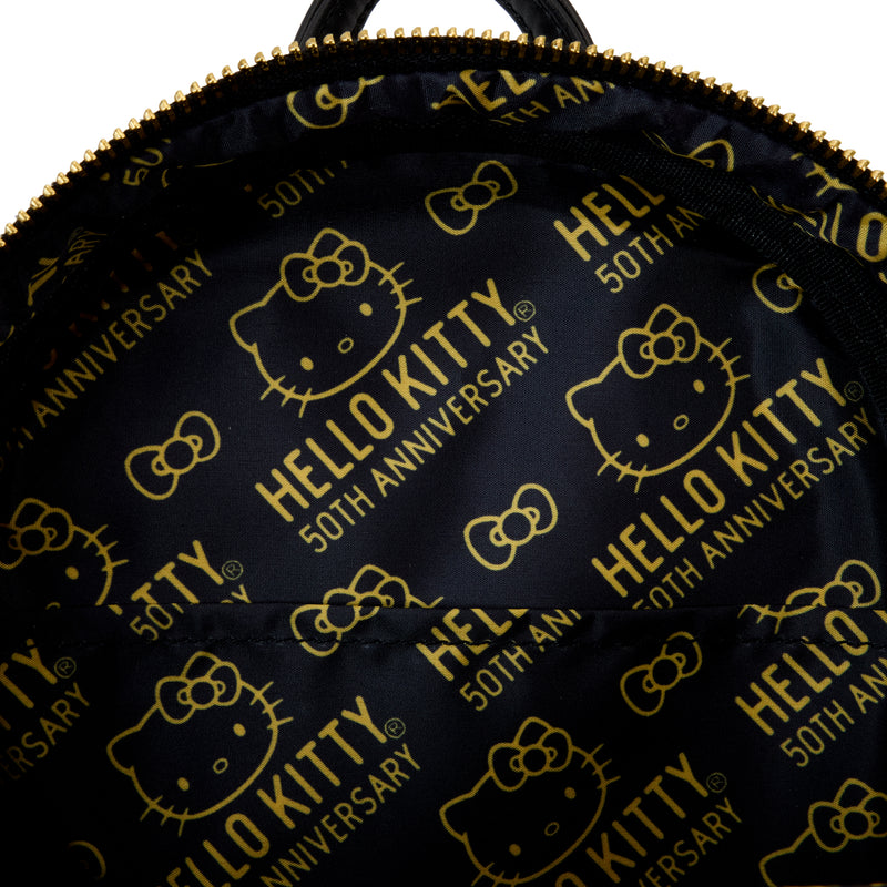 Sanrio 50th Anniversary Metallic Gold Backpack