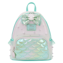Disney Little Mermaid Iridescent Pearlised Loungefly Backpack