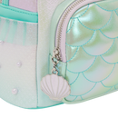 Disney Little Mermaid Iridescent Pearlised Loungefly Backpack