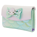 Disney Little Mermaid Iridescent Pearl Loungefly wallet