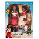 Disney Moana DollSet with Pua and Hei Hei