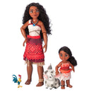 Disney Moana DollSet with Pua and Hei Hei
