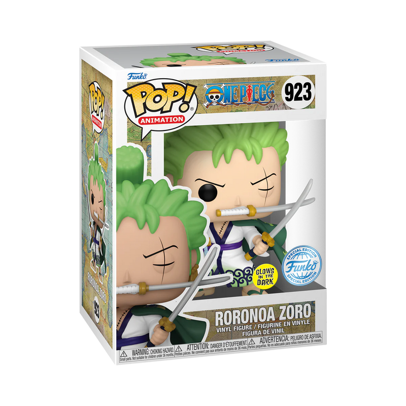 One Piece Roronoa Zoro Exclusive Funko POP Glows in the Dark