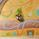 Disney Rapunzel Tangled Glow in the dark Loungefly pin traders Backpack