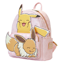 Pokemon Eevee and Pikachu Loungefly backpack