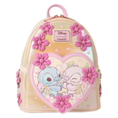 Disney Stitch Pearlised Cherry Blossom Loungefly Backpack