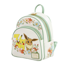 Pokemon Pikachu & Eevee Floral Loungefly Backpack