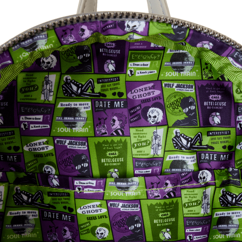 Beetlejuice Cosplay Lydia Deetz Loungefly Backpack