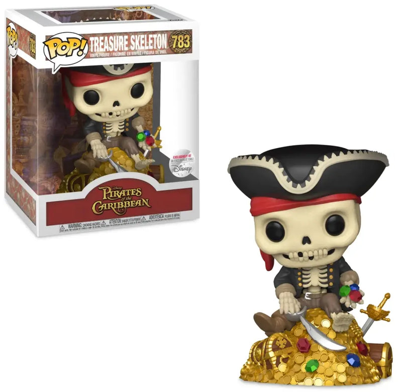 Treasure Skeleton Funko POP From the Pirates of the Caribbean 