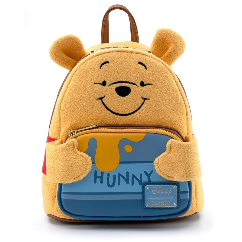 Disney Winnie the Pooh Honey Pot Hunny Tummy Loungefly plush Backpack