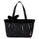Disney Villains Black Velvet Tote Bag