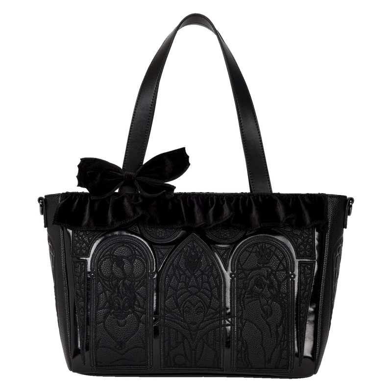 Disney Villains Black Velvet Tote Bag