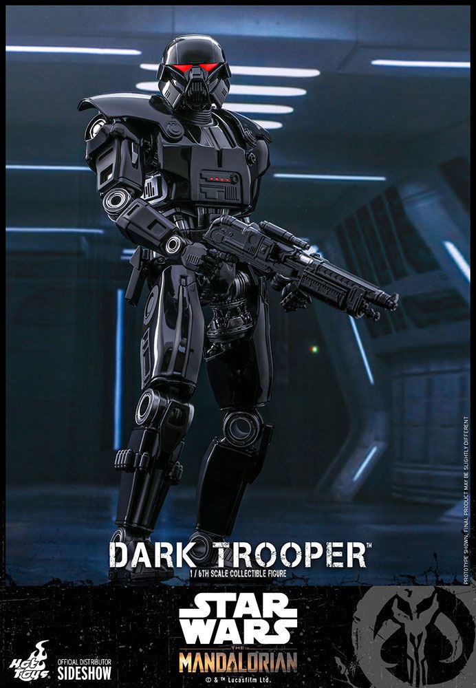 Star Wars Mandalorian Dark Trooper Hot Toys action figure 1/6 Scale 32cm