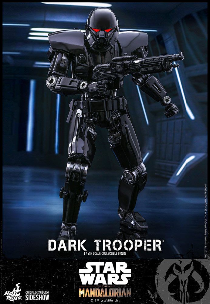 Star Wars Mandalorian Dark Trooper Hot Toys action figure 1/6 Scale 32cm