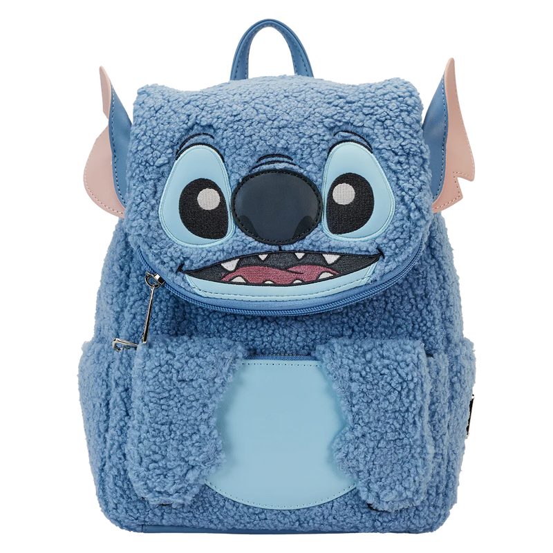 Disney Stitch Plush Loungefly Backpack